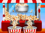 Karamell-Popcorn-Papi Werk: Knuspriges Popcorn